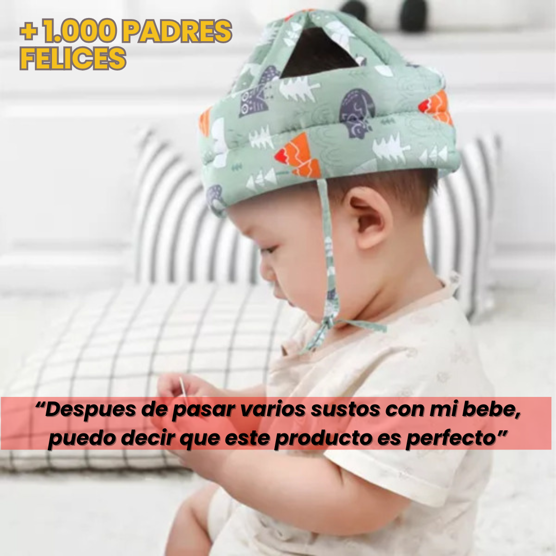 COMBO CASCO ANTIGOLPES + TRES RODILLERAS