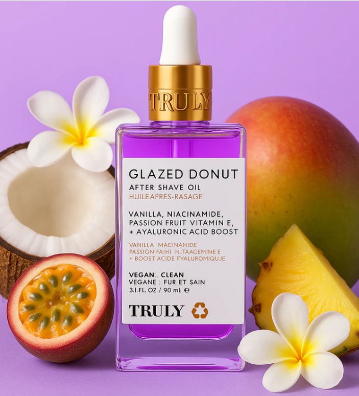 Combo Glazed Donut Oil + Soft Serve – Tu ritual post-afeitada con aroma delicioso y piel radiante