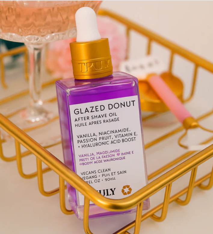 Combo Glazed Donut Oil + Soft Serve – Tu ritual post-afeitada con aroma delicioso y piel radiante